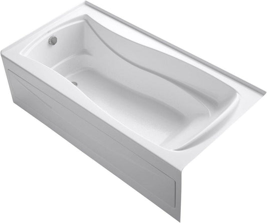 KOHLER Mariposa® 72 x 36 in. Air Bath Alcove Bathtub with Left Drain in White