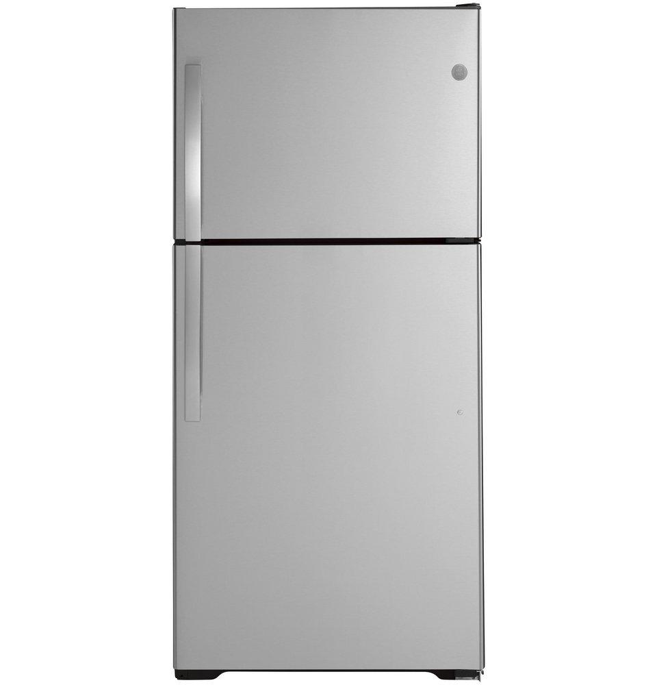 19.1 cu. ft. Freezer on Top Refrigerator in Stainless Steel