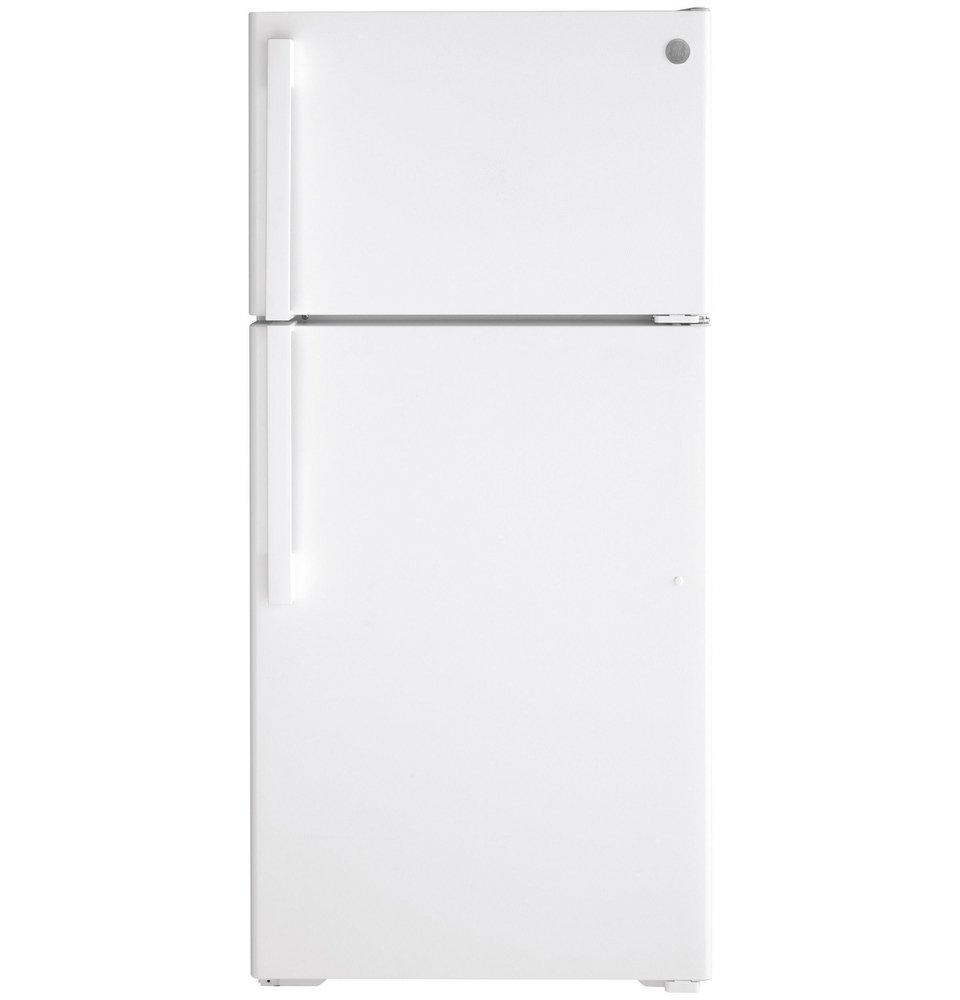 28 in. 15.6 cu. ft. Top Mount Freezer Refrigerator in White