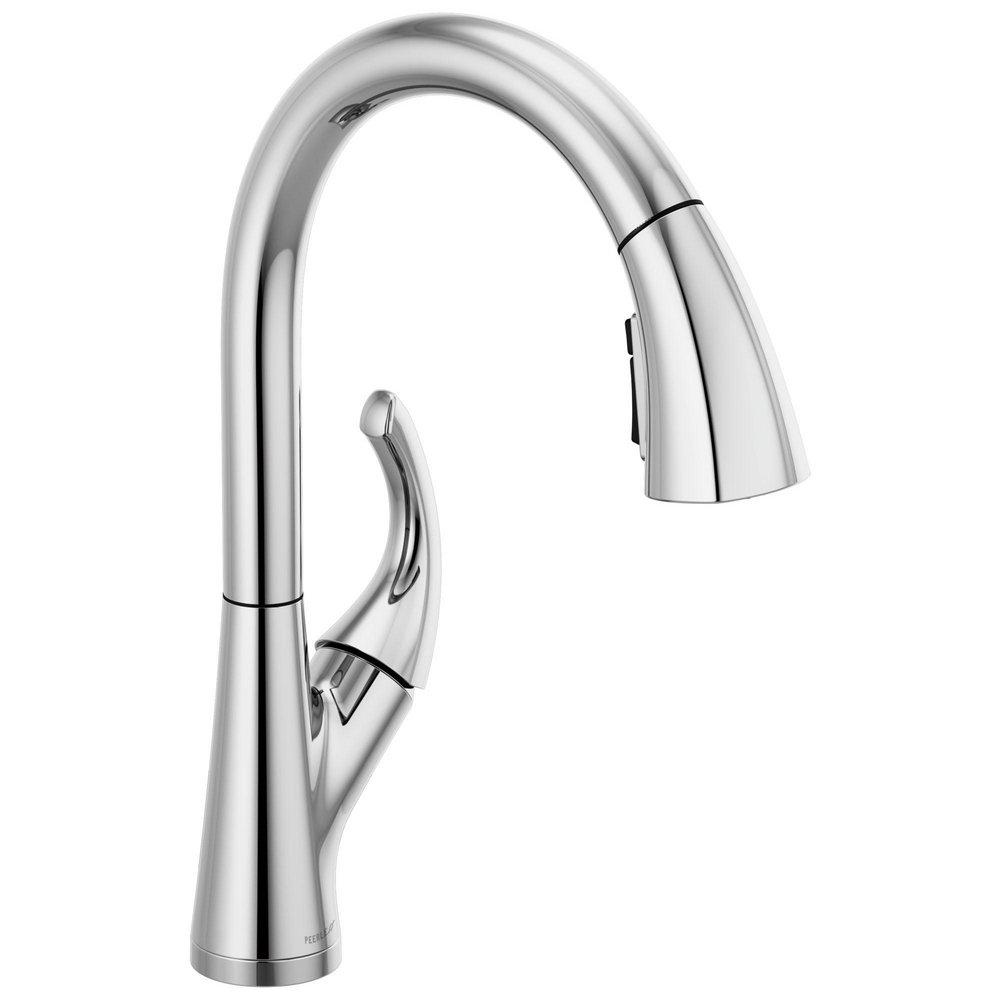 Peerless® Parkwood™ Single Handle Pull Down Kitchen Faucet in Chrome