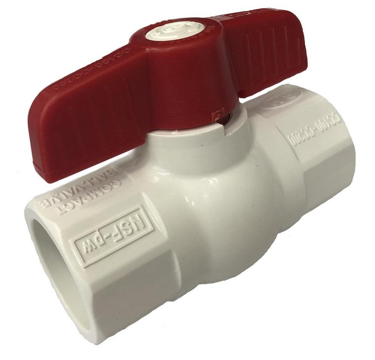 PROFLO® PFPSBVN Series 3/4 in. Plastic Full Port Solvent Weld Ball Valve