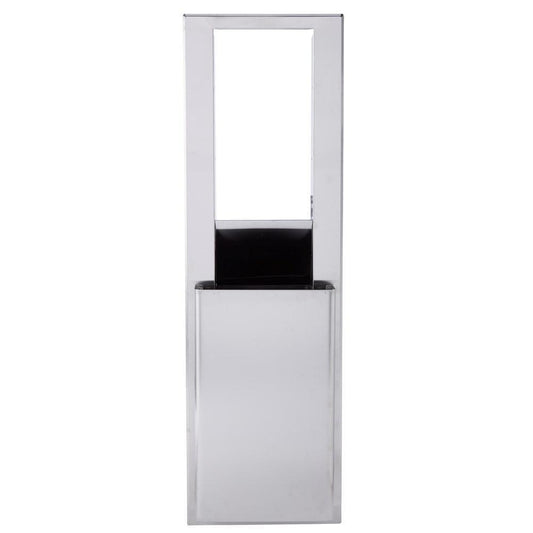 Georgia-Pacific enMotion® 6.93 gal Stainless Steel Flex Trash Receptacle in Silver