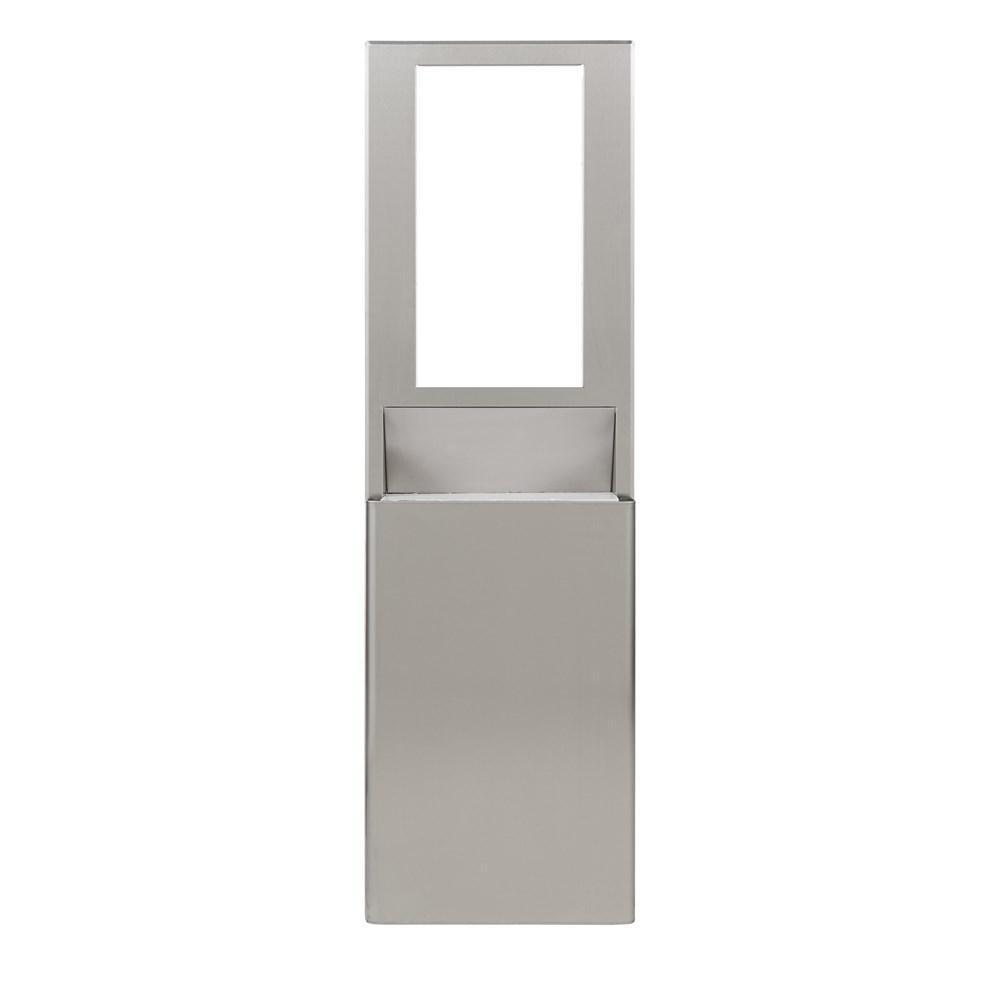 Georgia-Pacific enMotion® 10.12 gal Stainless Steel Flex Trash Receptacle in Silver