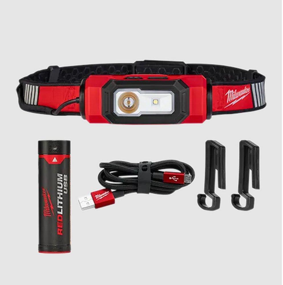 Milwaukee® Beacon™ Battery Operated REDLITHIUM™ LED Bulb Hard Hat Light