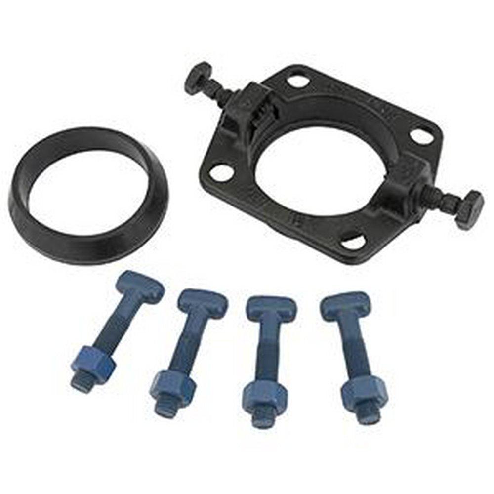 Ford Meter Box Uni-Flange® 4 in. Ductile Iron Wedge Action Joint Restraint with Accessories