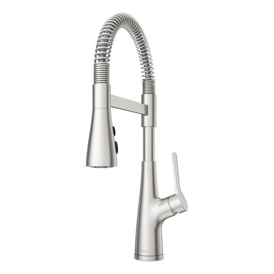 Pfister Neera™ Single Handle Pull Down Kitchen Faucet in Stainless Steel
