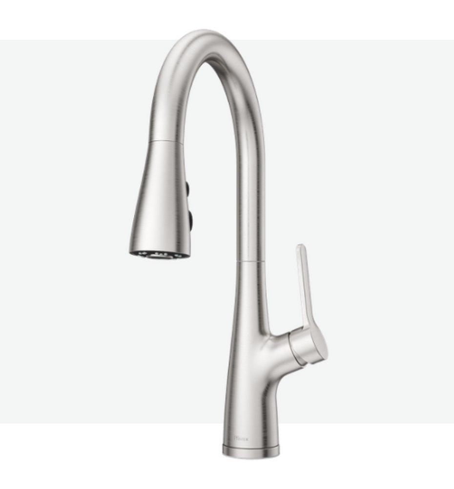 Pfister Neera™ Single Handle Pull Down Kitchen Faucet in Stainless Steel