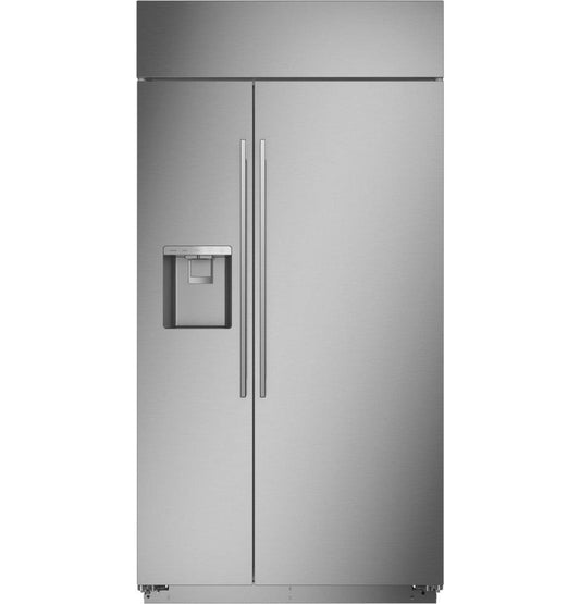 24 cu. ft. Side-By-Side Refrigerator in Stainless Steel