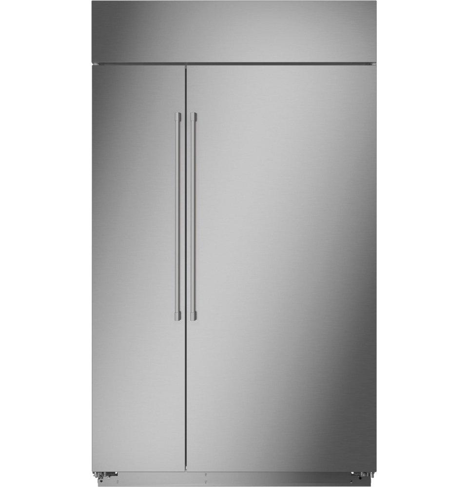 48 in. 29.52 cu. ft. Side-by-Side Refrigerator in Stainless Steel