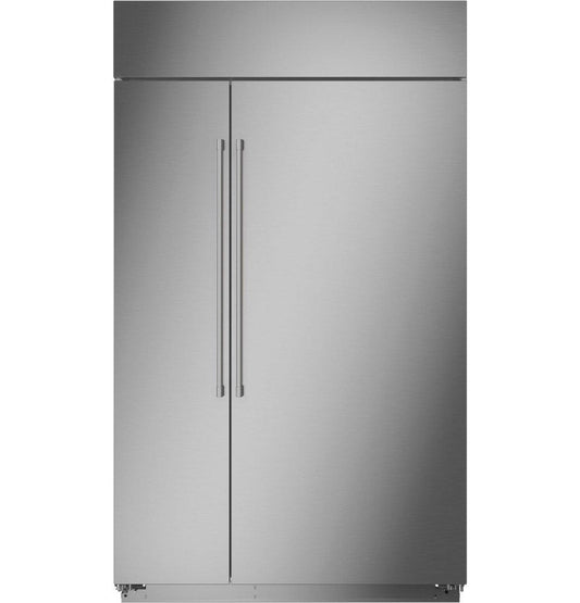 48 in. 29.52 cu. ft. Side-by-Side Refrigerator in Stainless Steel