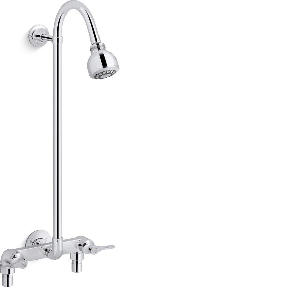 KOHLER Triton® Two Handle Single Function Shower Faucet in Polished Chrome