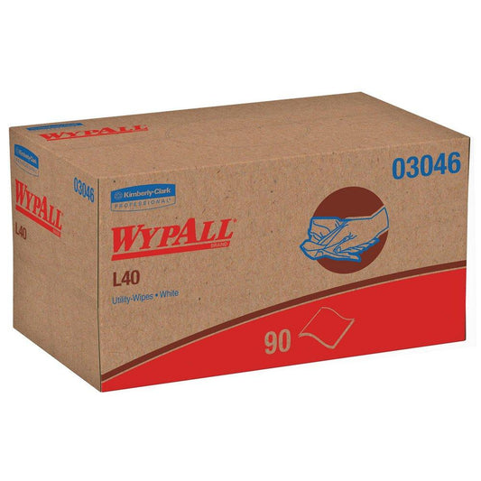 WypAll® L40 WYPALL L40 WIPES PU BX 90 WHIT (Case of 9)