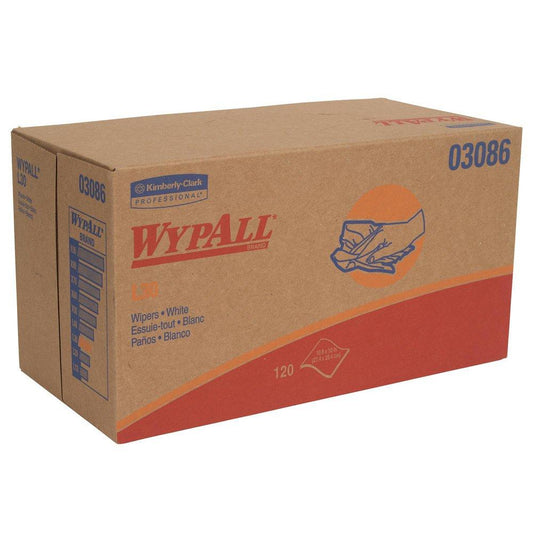 WypAll® L30 10 x 9-4/5 in. DRC Wiper in White (Box of 120)