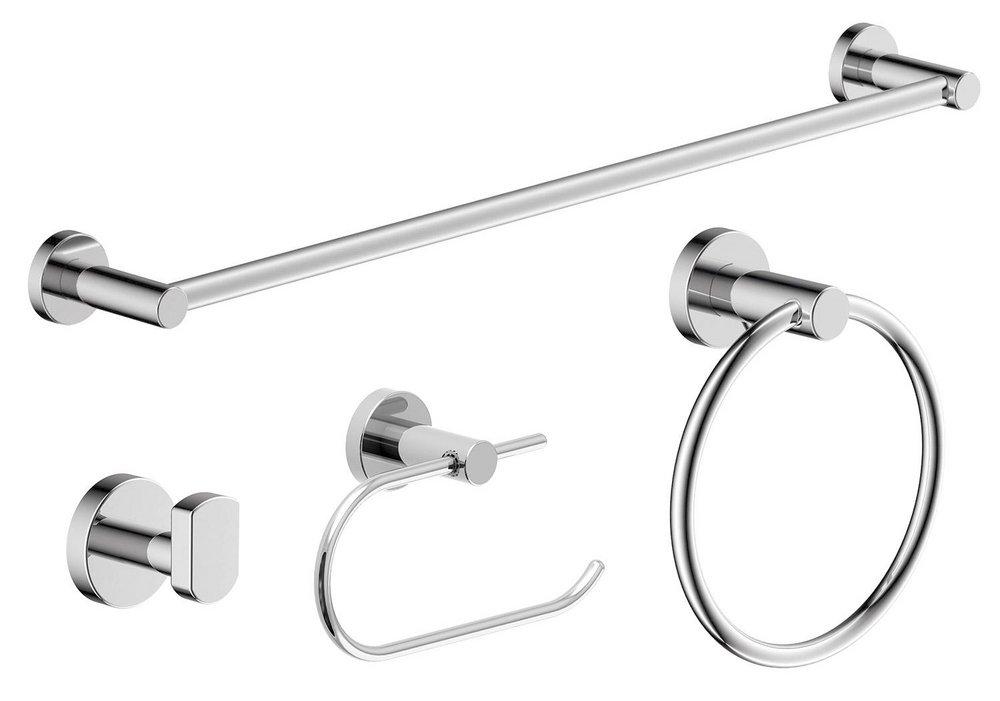 Symmons Industries Dia® Wall Mount 4 Piece Accessory Set in Polished Chrome