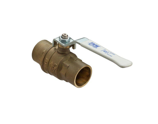 FNW® Figure X451 2 in. Forged Bronze Full Port Sweat 600# Ball Valve