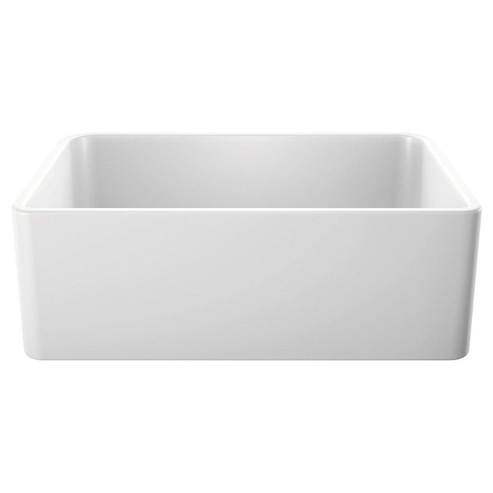 BLANCO Cerana 30 in. Farmhouse Fireclay Single Bowl Kitchen Sink in White