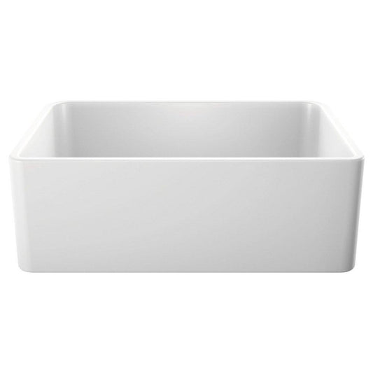 BLANCO Cerana 30 in. Farmhouse Fireclay Single Bowl Kitchen Sink in White