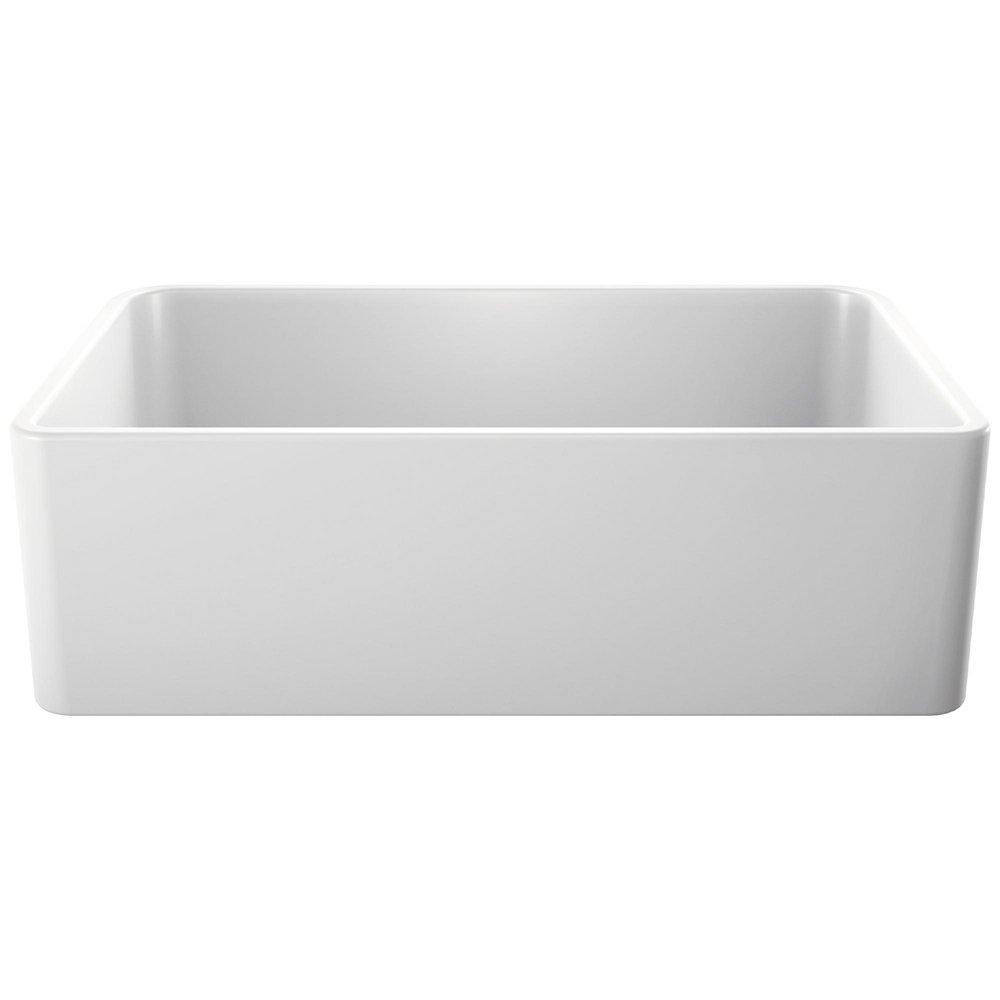 BLANCO Cerana 33 in. Farmhouse Fireclay Single Bowl Kitchen Sink in White