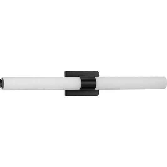 Progress Lighting Blanco 53W 1-Light Integrated Vanity Fixture in Matte Black