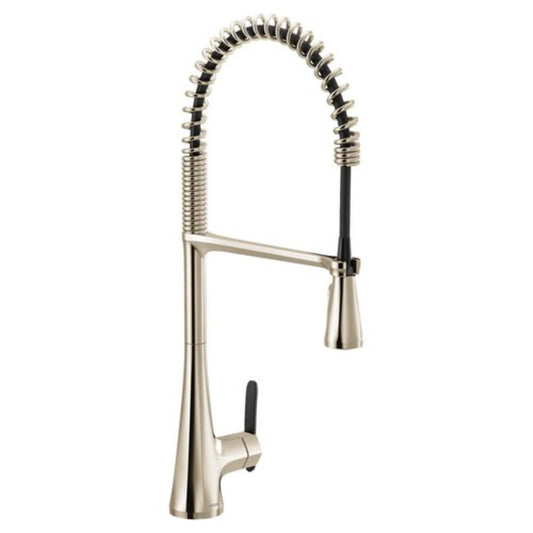 Moen Sinema™ Single Handle Pull Down Kitchen Faucet in Polished Nickel