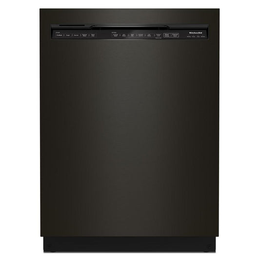 23-7/8 in. Built-in Dishwasher in Black Stainless Steel