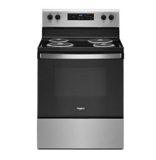 29-7/8 in. Electric 4-Burner Coil Freestanding Range in Stainless Steel