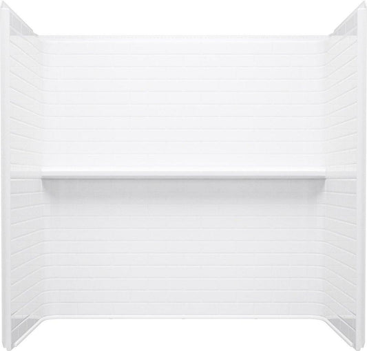 Sterling Traverse® 33-1/4 x 60-1/8 in. Shower Wall Set in White