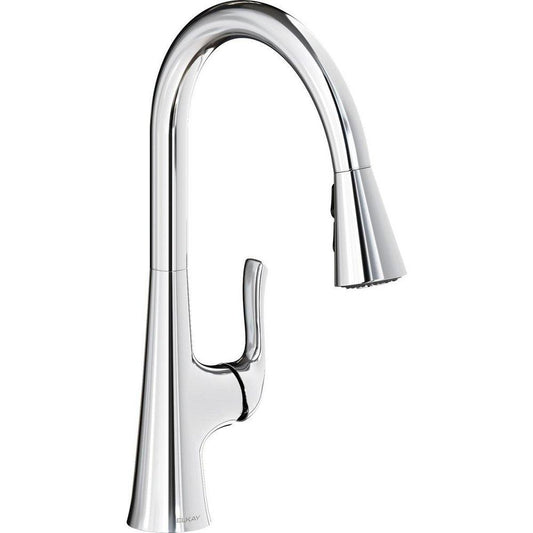 Elkay Harmony Single Handle Pull Down Kitchen Faucet in Chrome