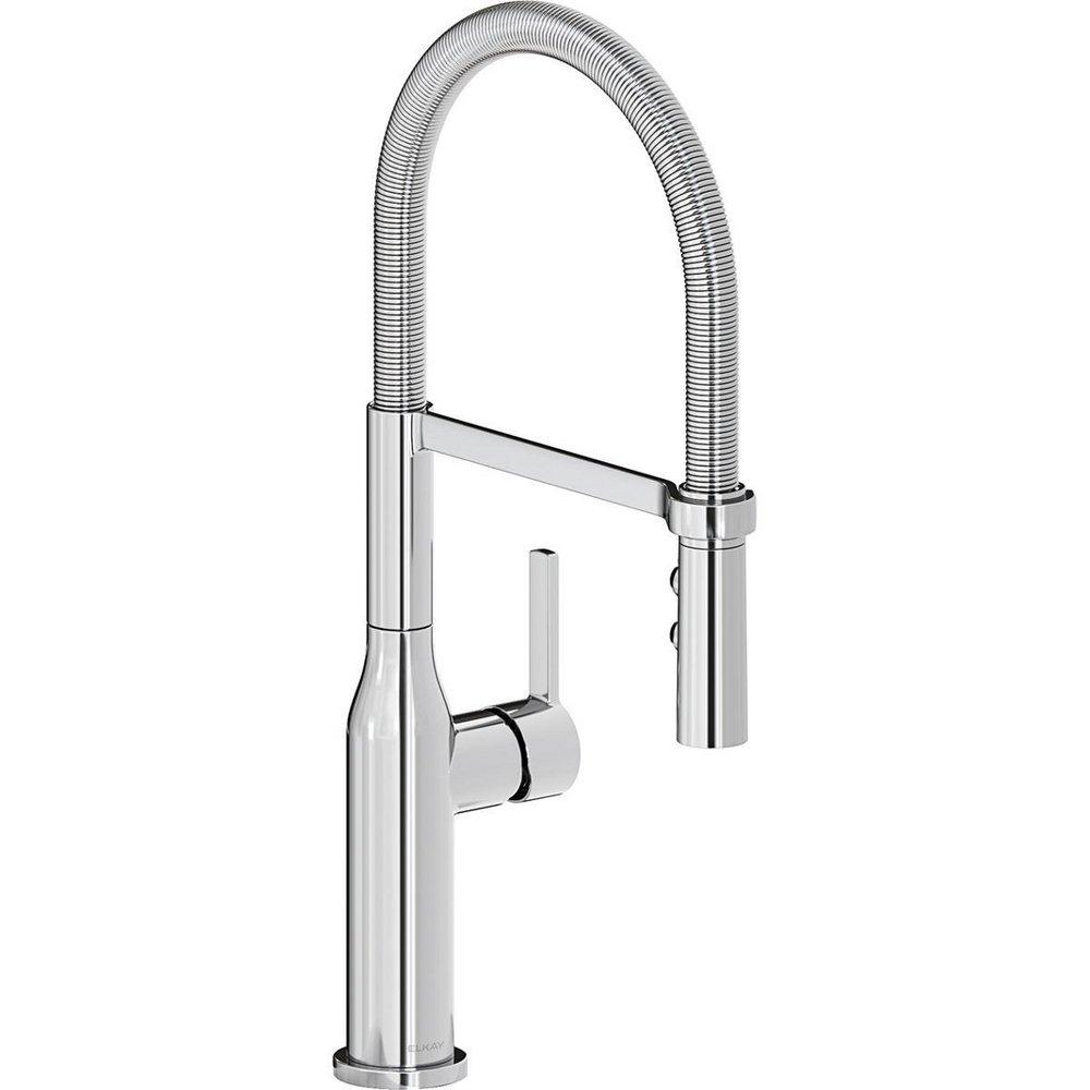 Elkay Avado Single Handle Pull Down Kitchen Faucet in Chrome