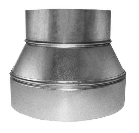 16 x 14 in. Duct Reducer Round Steel