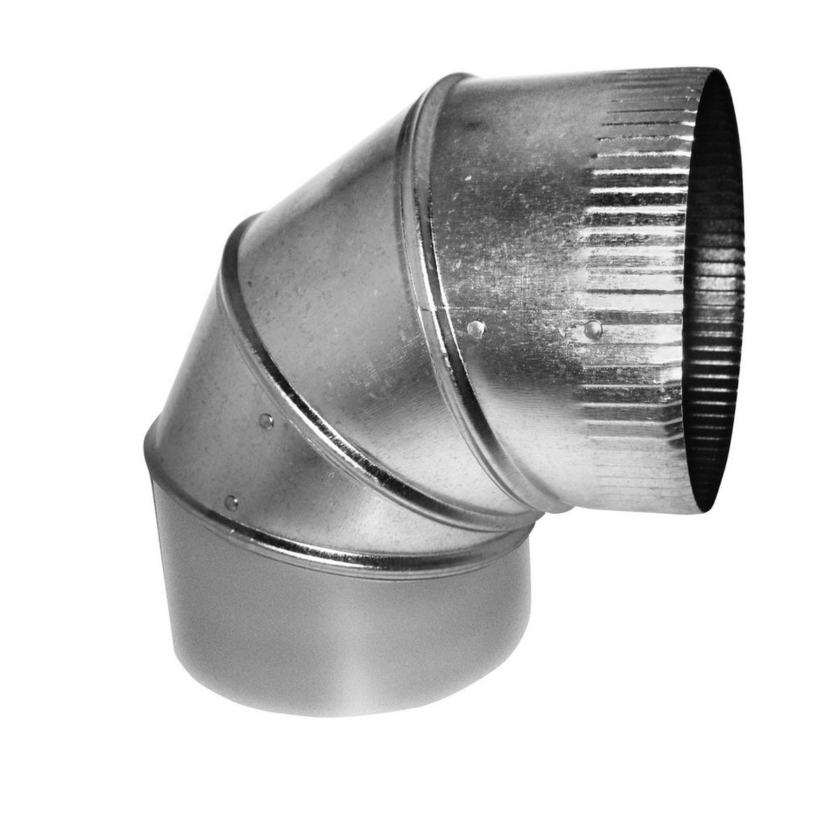 8 in. 24 ga. 90° Duct Elbow