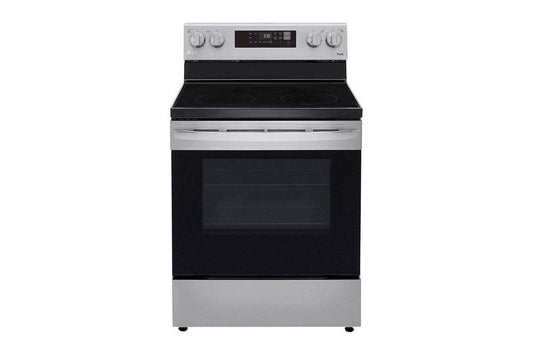 29-7/8 in. Electric 5-Burner Smoothtop Freestanding Range in Stainless Steel