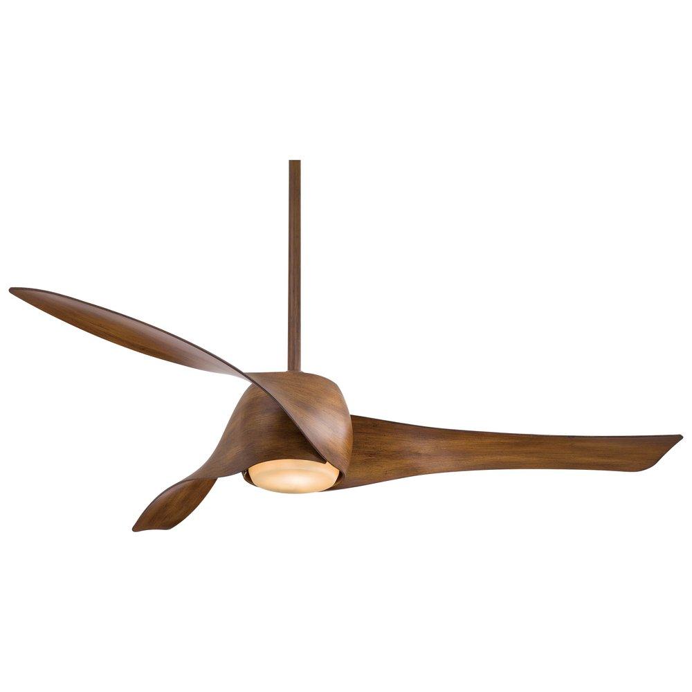 Minka Aire Artemis™ 58 in. 3-Blade Indoor Ceiling Fan in Distressed Koa
