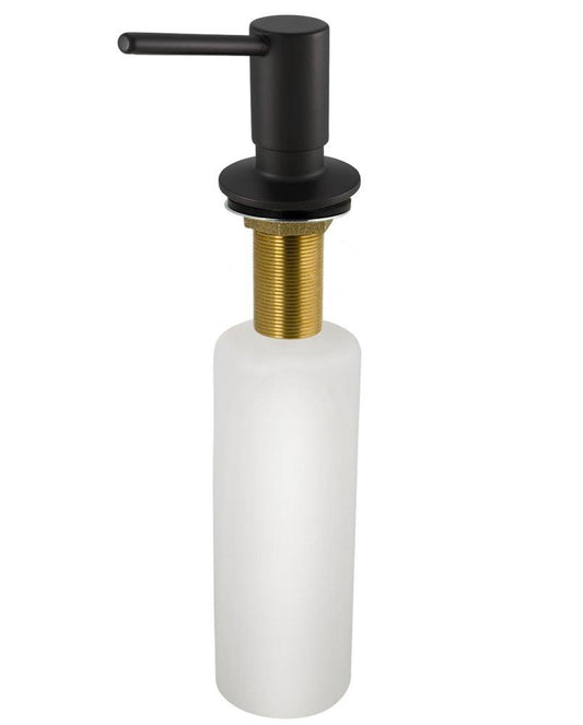 Soap and Lotion Dispenser in Matte Black