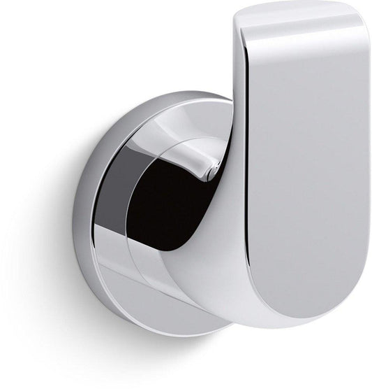 KOHLER Avid™ 1-Hook Robe Hook in Polished Chrome