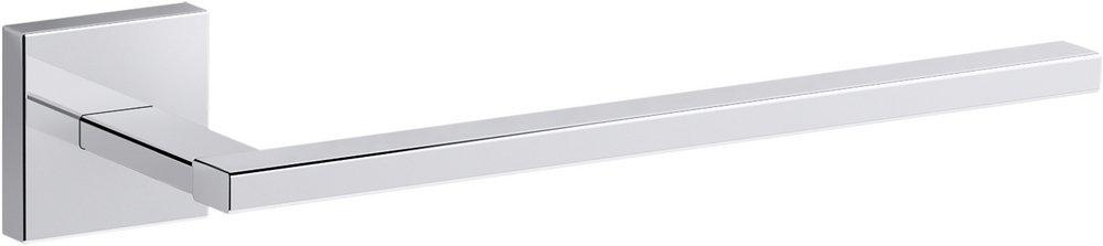 KOHLER Square 10 in. Towel Bar in Polished Chrome