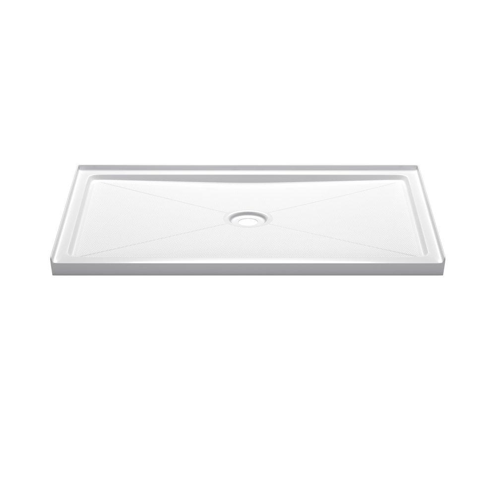 PROFLO® Hammond 60 in. x 34 in. Shower Base with Center Drain in White