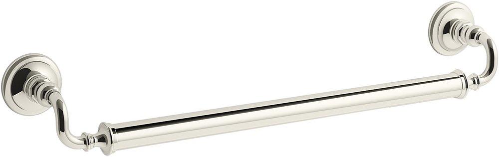 KOHLER Artifacts® 24 in. Grab Bar in Vibrant® Polished Nickel