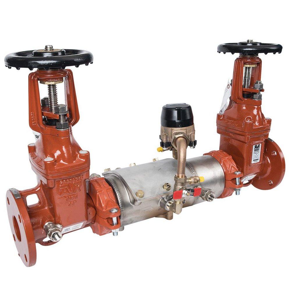 Ames Fire & Waterworks Deringer 30/30G 2-1/2 in. 304 Stainless Steel Flanged Backflow Preventer
