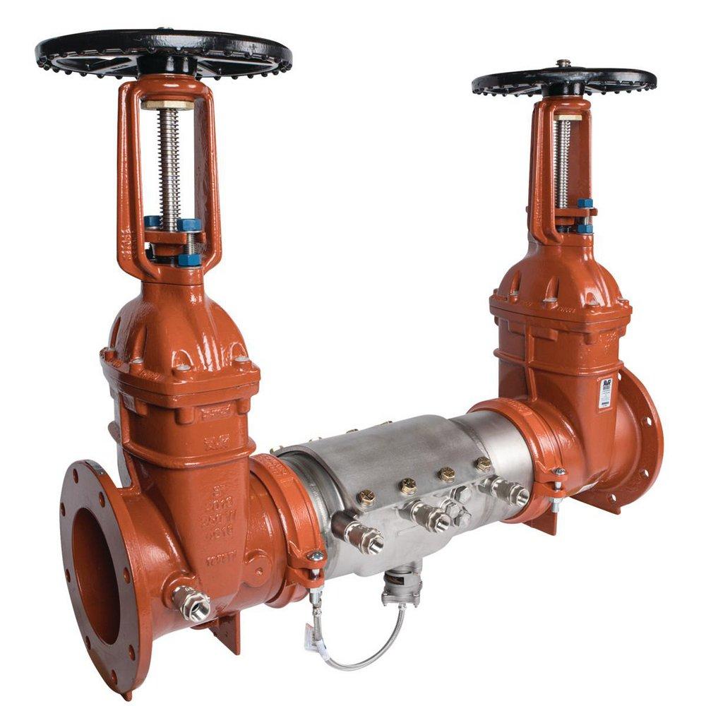 Ames Fire & Waterworks Deringer 40/40G 8 in. 304 Stainless Steel Flanged Backflow Preventer