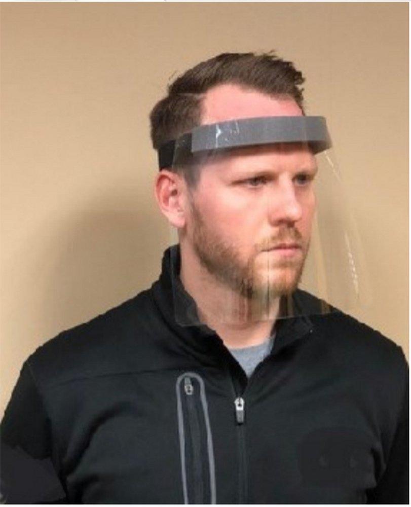 11 x 8 in. Plastic Disposable Faceshield