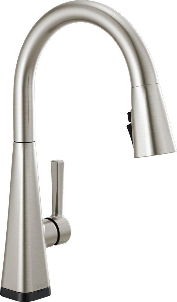 Delta Faucet Lenta™ Single Handle Pull Down with Touch Activation Kitchen Faucet in Chrome
