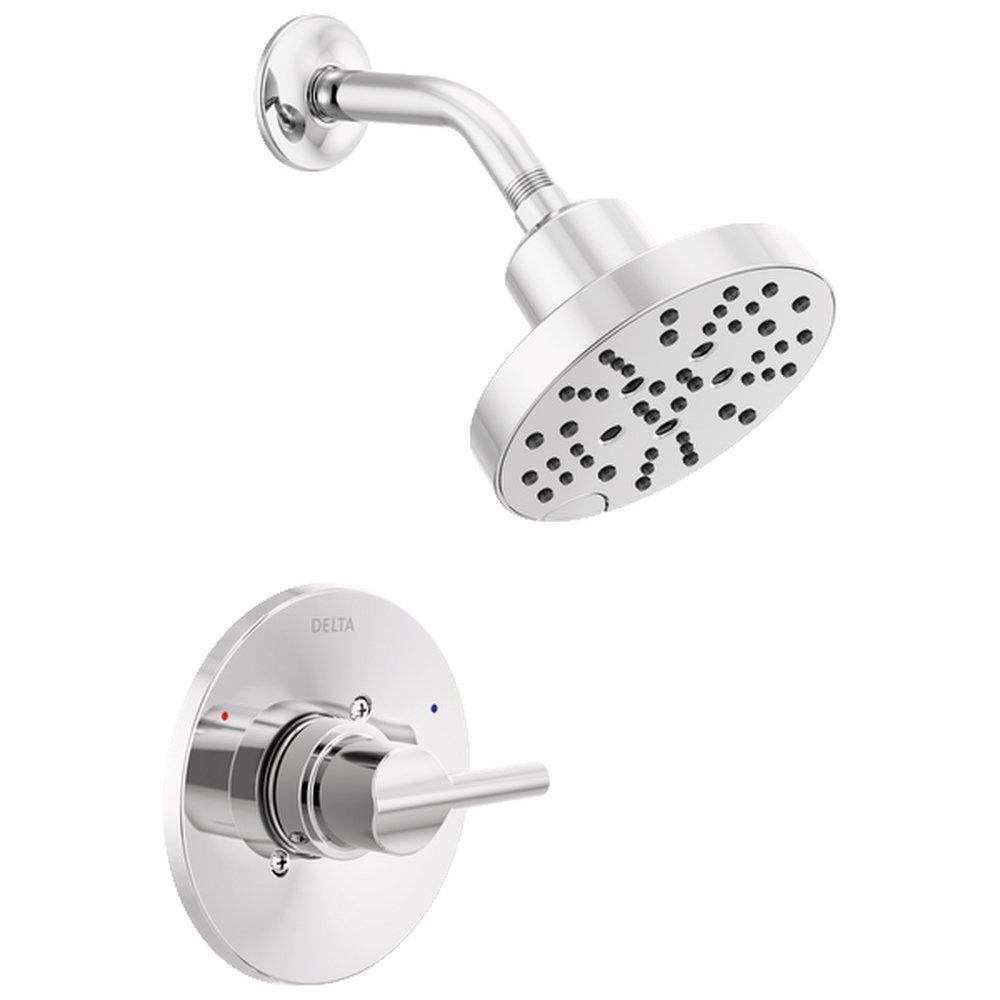 Delta Faucet Euro® Single Handle Multi Function Shower Faucet in Chrome