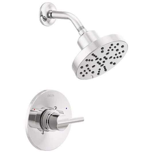 Delta Faucet Euro® Single Handle Multi Function Shower Faucet in Chrome