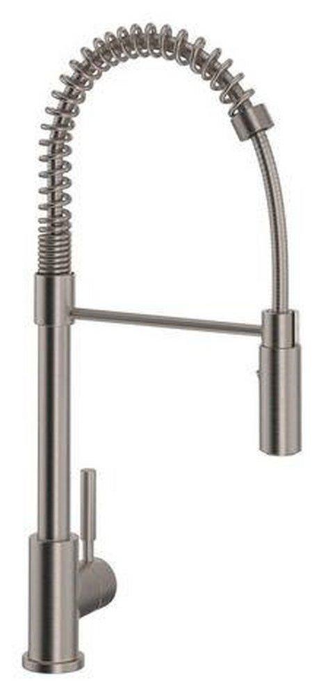 ROHL® Lux™ Single Handle Pull Down Kitchen Faucet in Satin Nickel