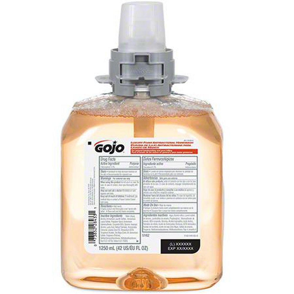 GOJO Luxury 1250 ml Fresh Fruit Scent Luxury Foam Handwash (Case of 4)