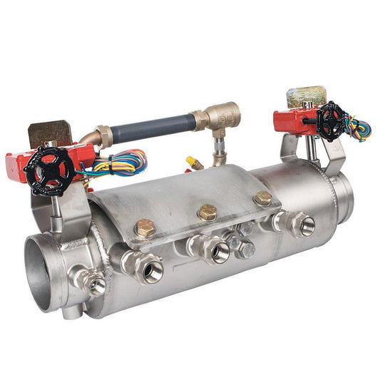 Ames Fire & Waterworks Deringer 30X/30GX 4 in. 304 Stainless Steel IPS Grooved Inline Body Sprinkler Valve