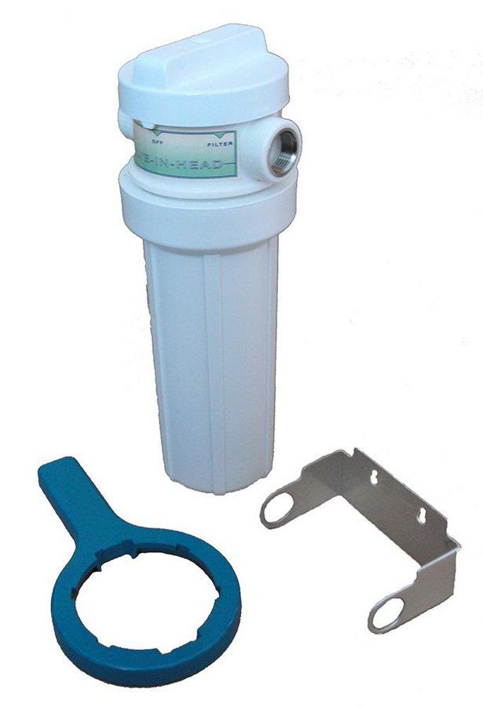 3/4 in. Stainless Steel Filter Kit with Wrench in White