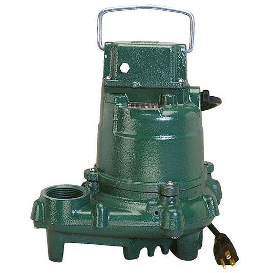 Zoeller Pump Co Mighty-Mate 1/3 HP 115V Non-Automatic Cast Iron Submersible Sump/Effluent Pump (N57)