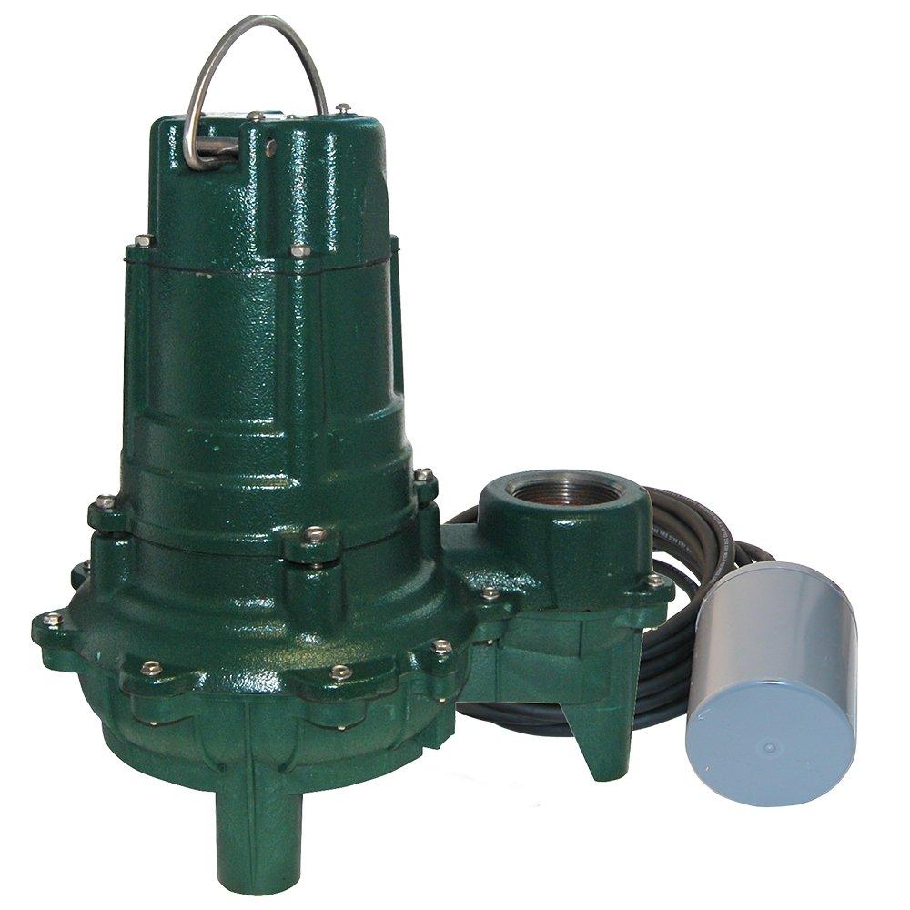 Zoeller Pump Co Waste-Mate 1/2 HP 115V Cast Iron Sewage Pump with 15 ft. Cord and Switch